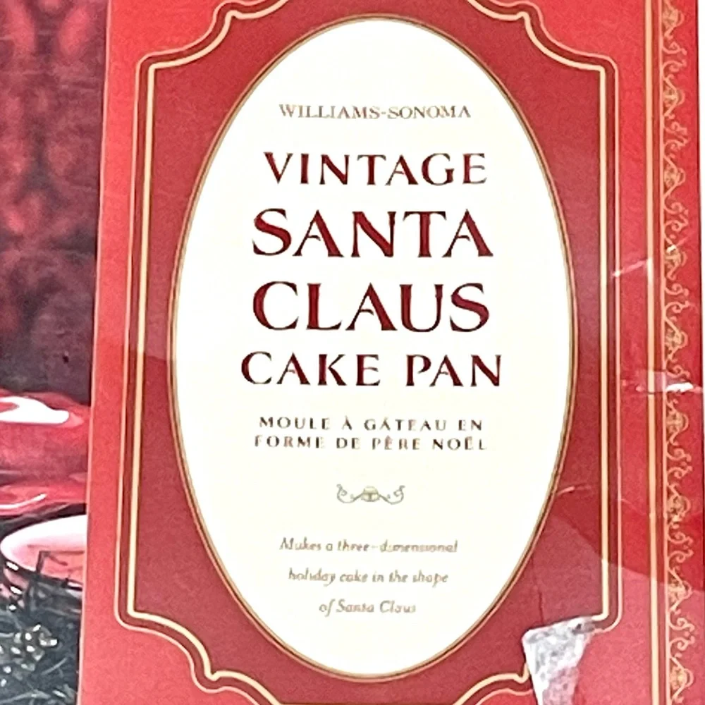 Williams Sonoma Santa Claus Cake Pan